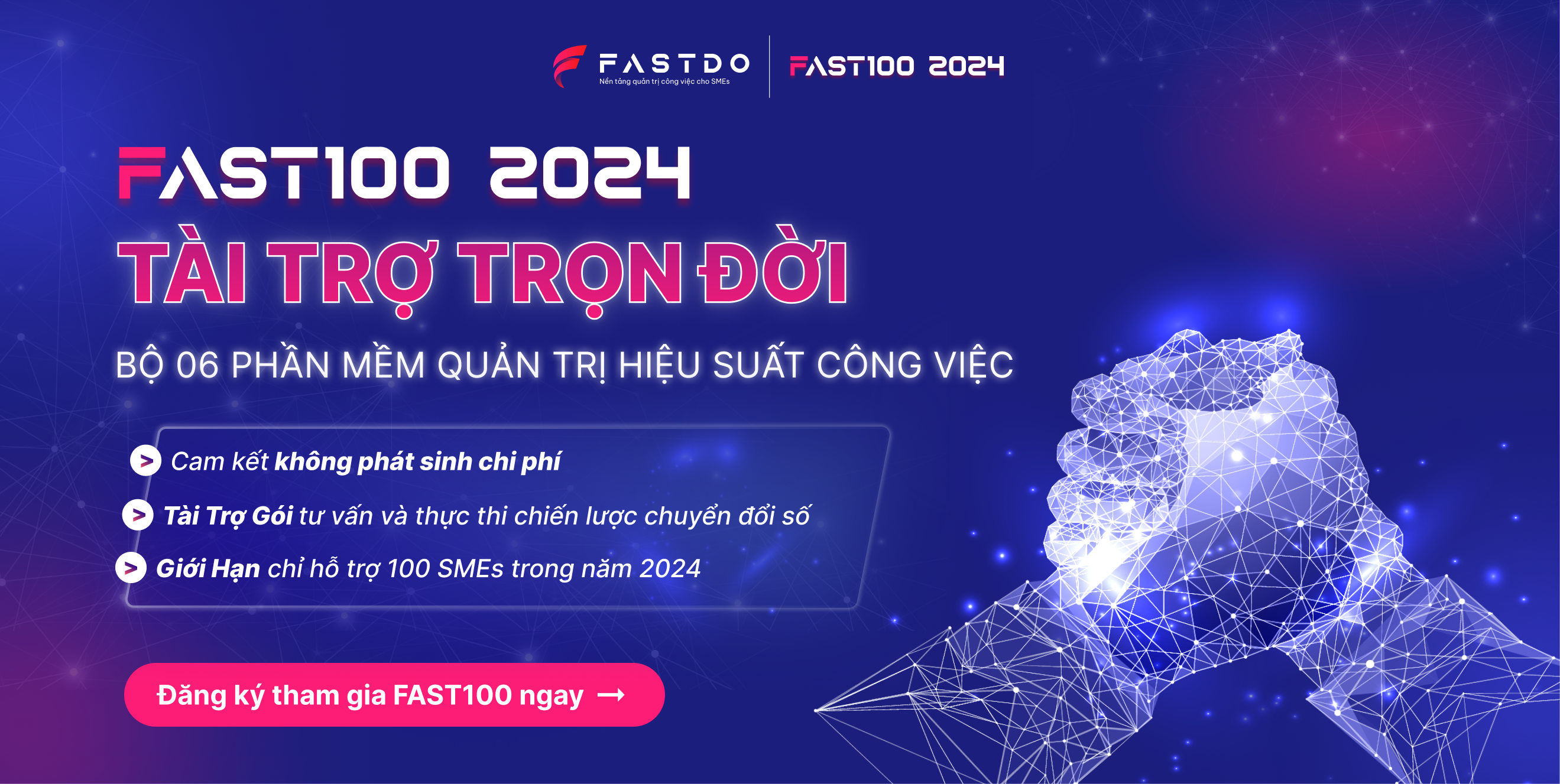 Banner chiến dịch Fast100