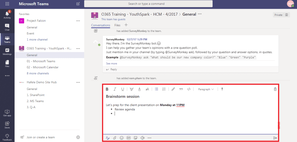 microsoft teams là gì