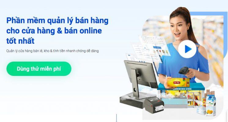 phần mềm bán hàng sapo