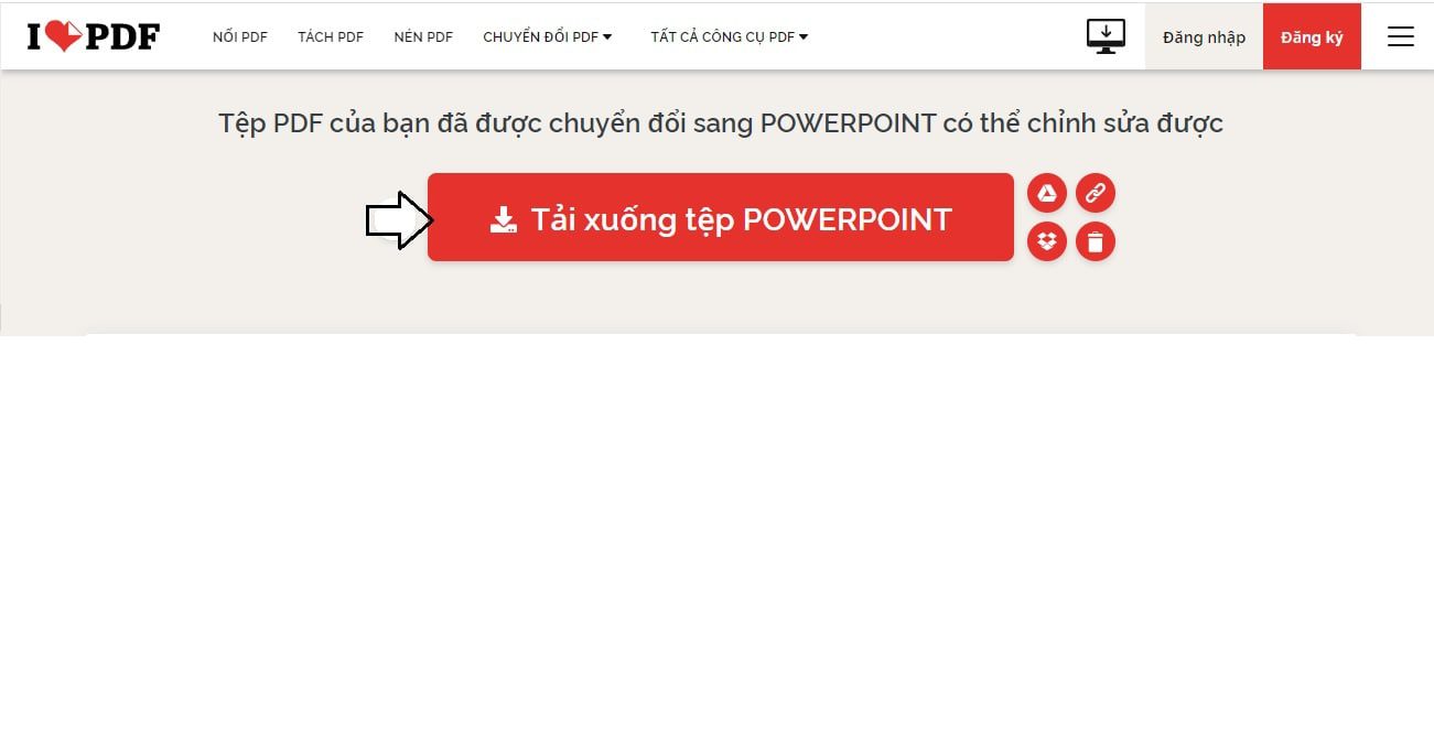 chuyển pdf thanh lịch powerpoint