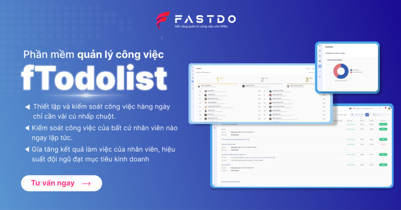 Phần mềm quản lý công việc fTodolist