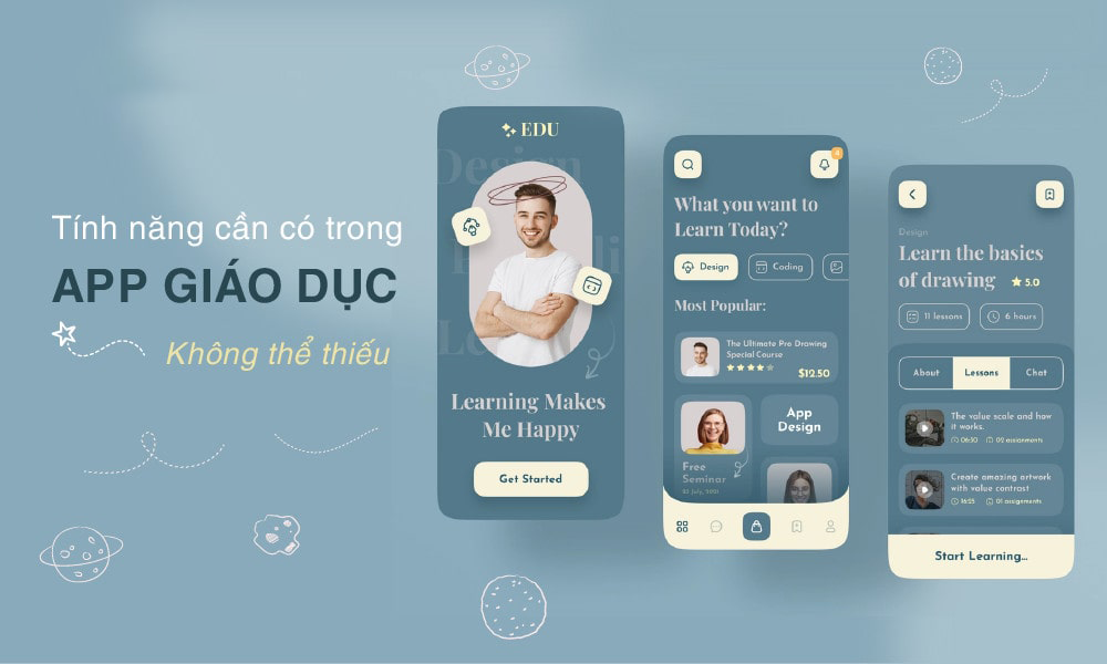 Thiết Kế App Giáo Dục