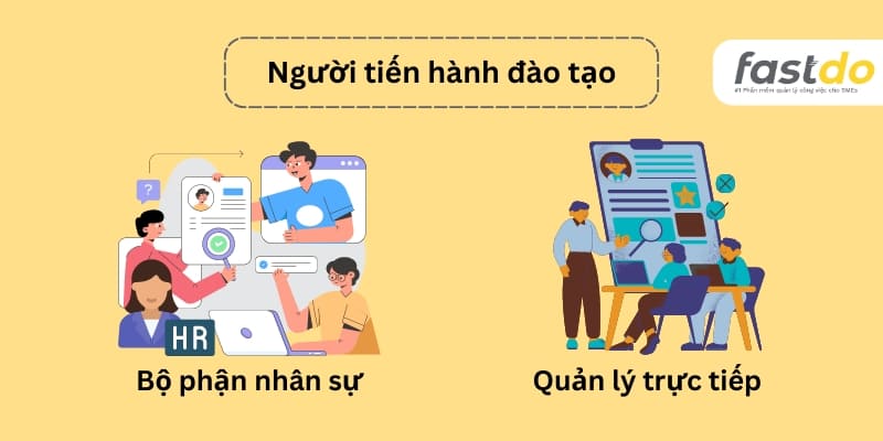 người tiến hành đào tạo biểu mẫu quy trình đào tạo nhân viên mới 