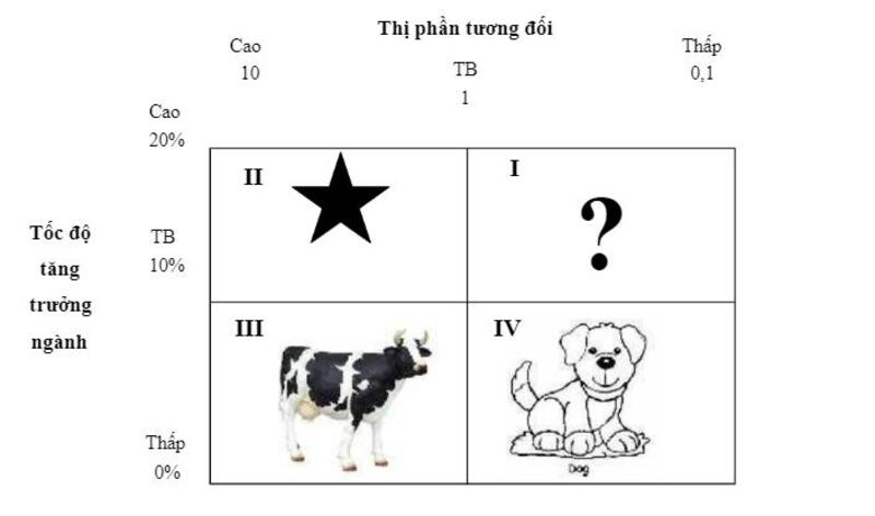 Cách vẽ ma trận BCG trong 3 bước