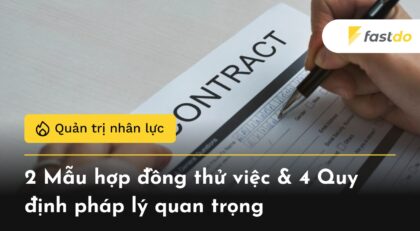 Mẫu hợp đồng thử việc