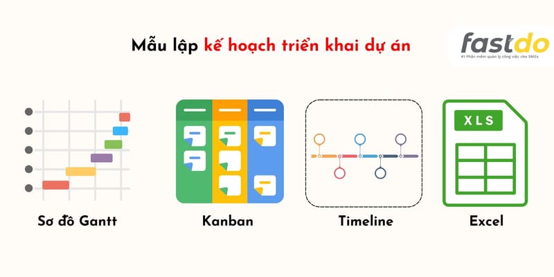 Biểu mẫu lập kế hoạch triển khai dự án chi tiết