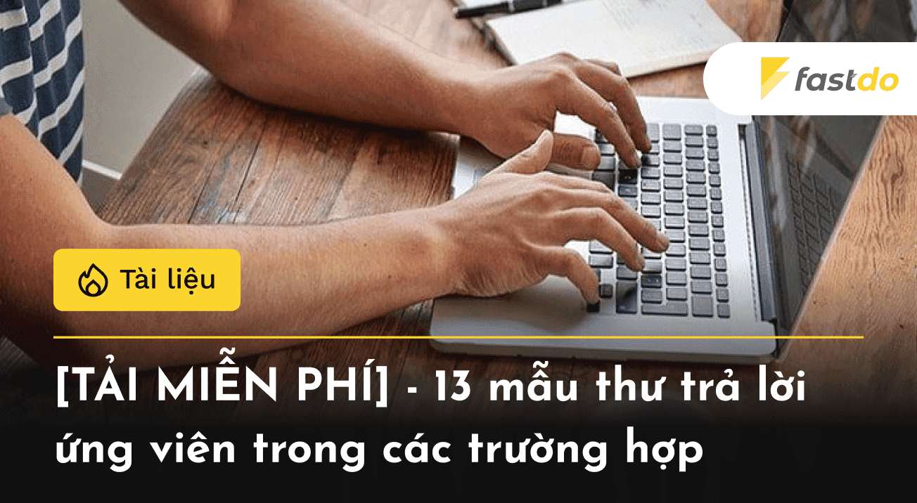 mẫu thư trả lời ứng viên