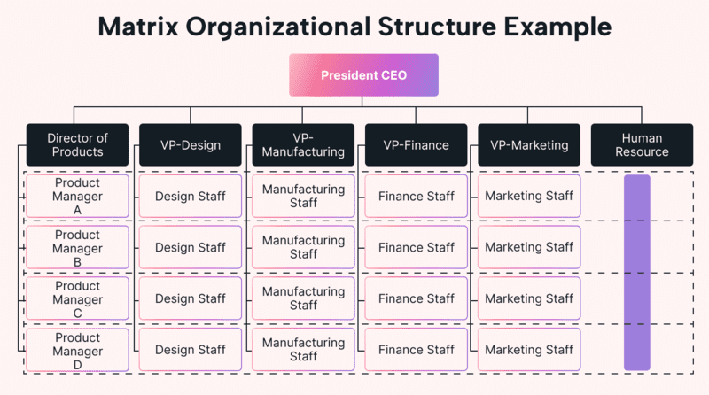 Cấu trúc ma trận (Matrix Organizational Structure)