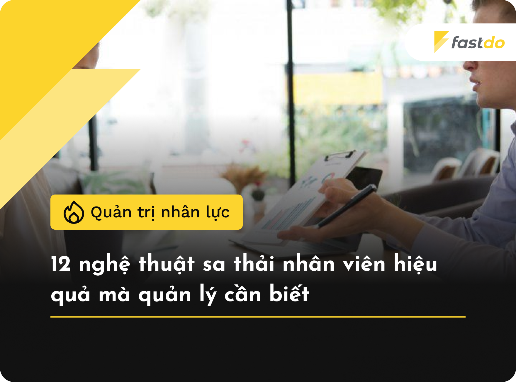 nghệ thuật sa thải nhân viên