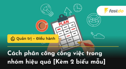 phân công công việc