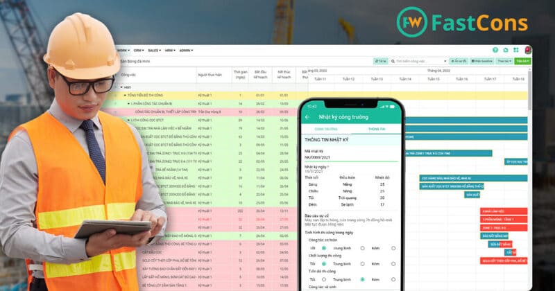 Phần mềm quản lý xây dựng FastCons
