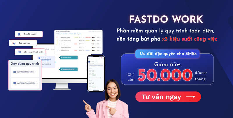 Phần mềm quản lý tiến độ dự án Fastdo Work