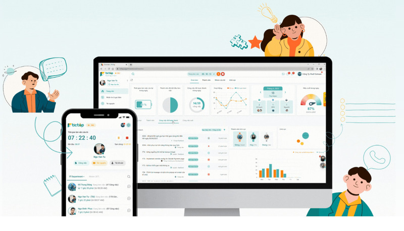 Phần mềm quản lý công việc online TicTop (Fiine)