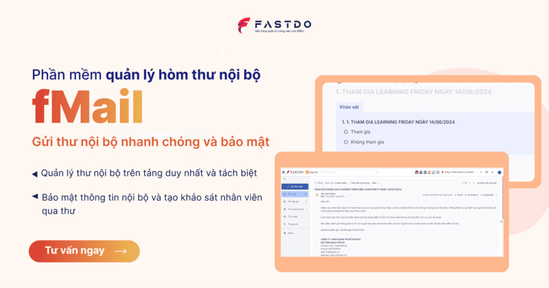 Phần mềm quản lý hòm thư nội bô fMail