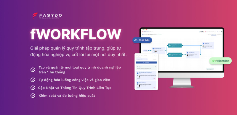 phần mềm quản lý quy trình fworkflow