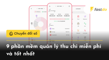 phần mềm quản lý thu chi