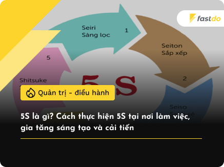 thực hiện 5S tại nơi làm việc