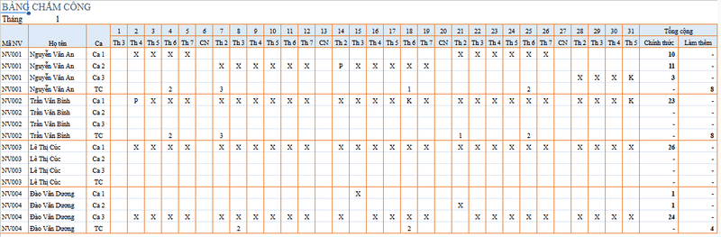 File bảng chấm công sản xuất